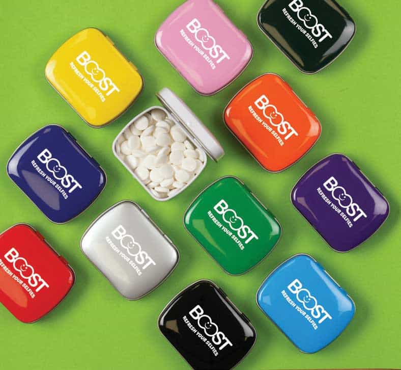 A photo of Branded Mint Tins from Fullspectrumpm.co.uk