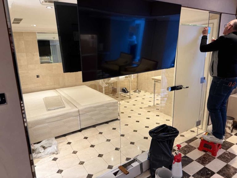 Frosted Window Film Installation at Montague on the Gardens Hotel, London