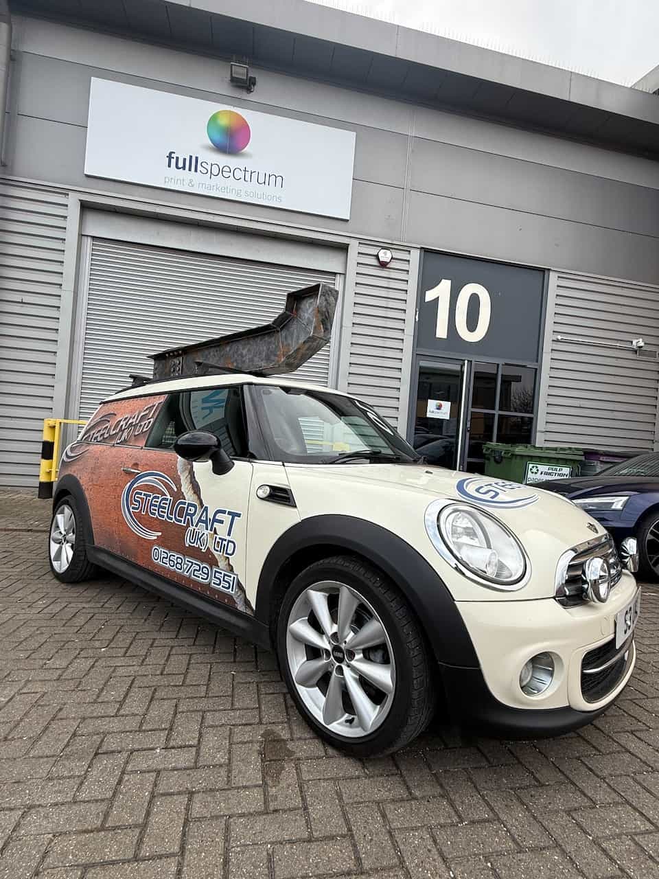 Steelcraft’s Mini Makeover: A Rust-Inspired Wrap for a New Workhorse