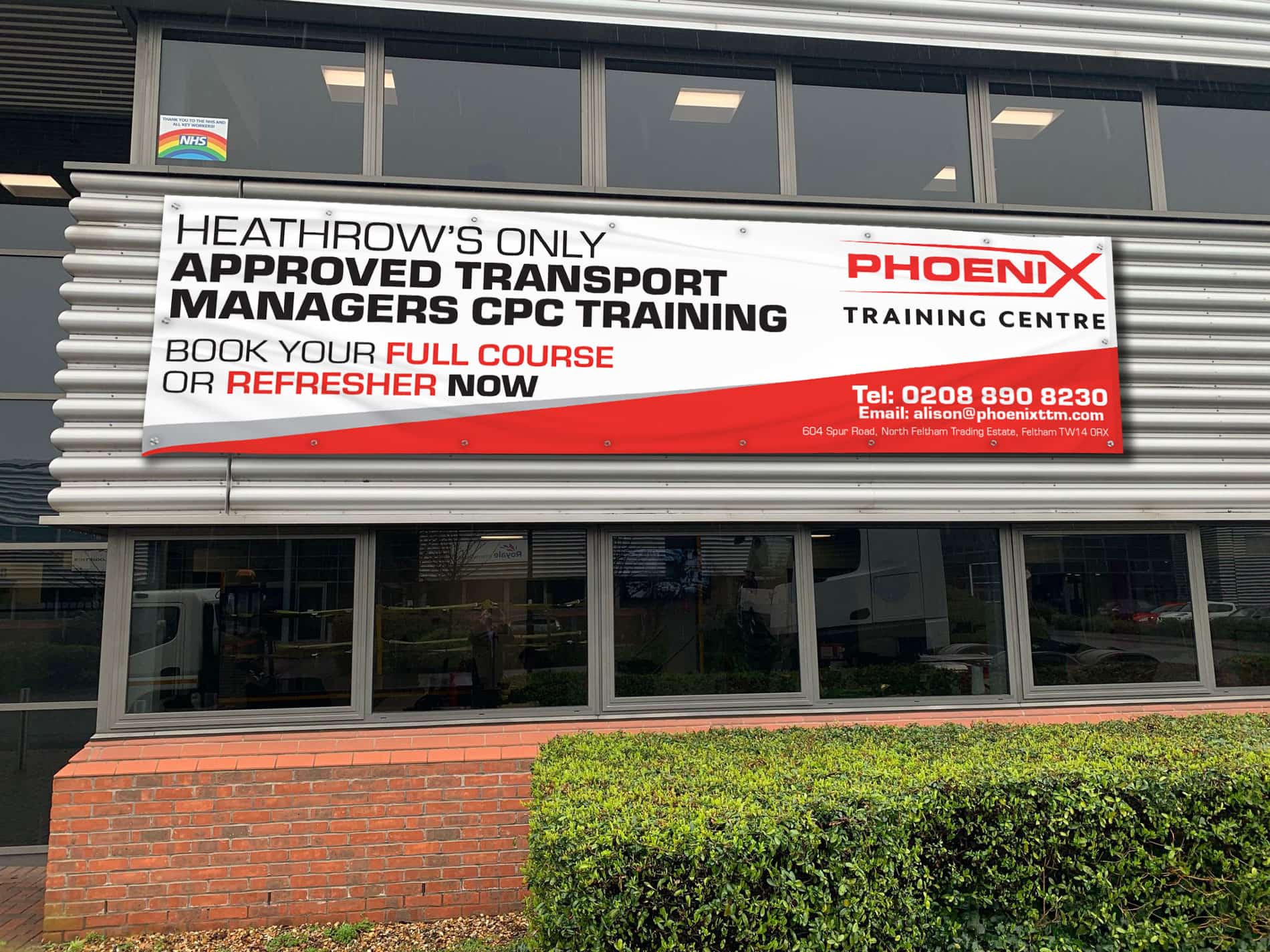 A photo of Vinyl Banner from Fullspectrumpm.co.uk